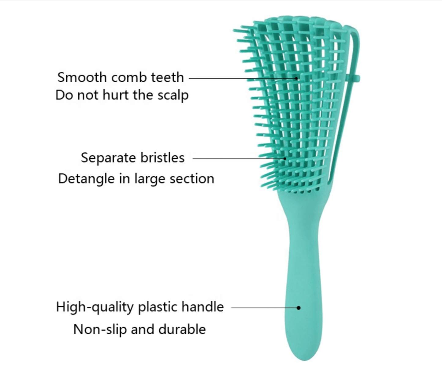 Detangle brush, prefect for hair washing all hair types