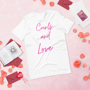 Curls and Love T-Shirt Valentine's Day Edition